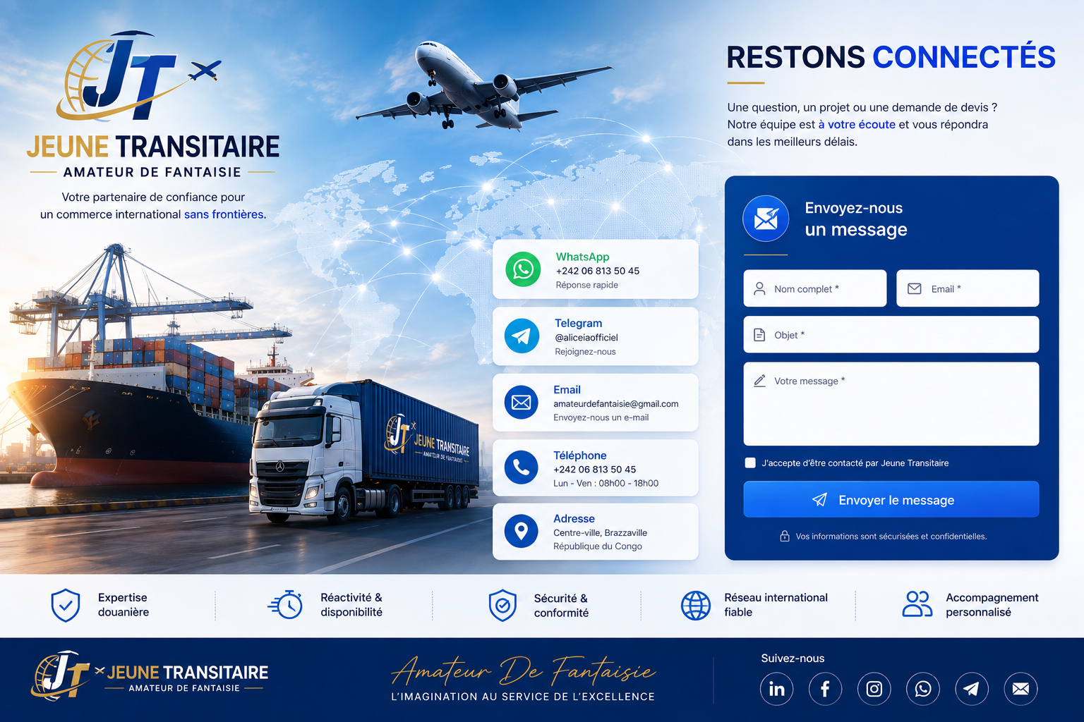 icône de contact